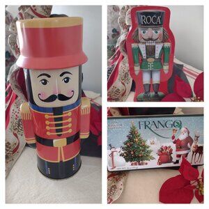 Christmas Candy Canisters Set
